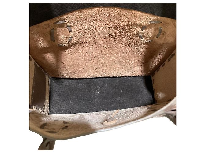 Autre Marque Bolsa de couro Maestra S Carving Tribes - vista 17