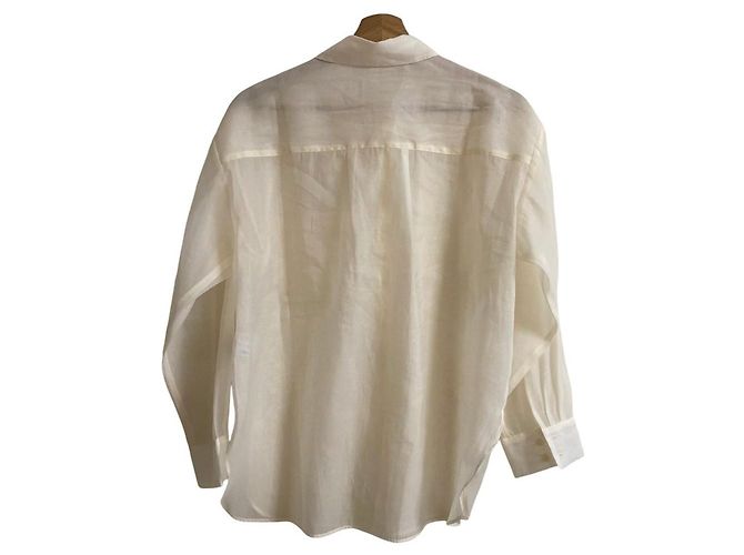 Autre Marque Rirandture Chiffon-Bluse mit langen Ärmeln - Ansicht 2