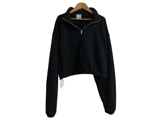 Autre Marque #FR2 Cropped Half Zip Sweatshirt - Ansicht 2