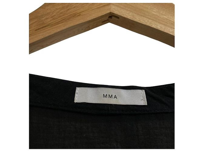 Autre Marque M M ATTACHMENT Vestido largo plisado - vista 4