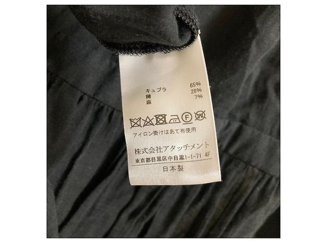 Autre Marque M M ATTACHMENT Vestido largo plisado - vista 6