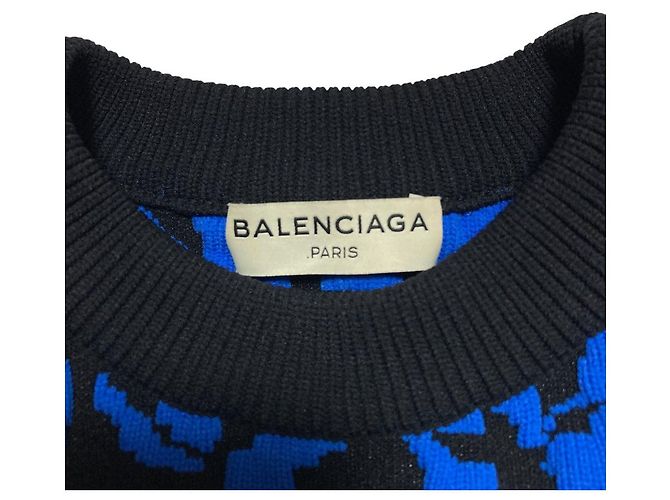 Jersey corto de jacquard Balenciaga - vista 4