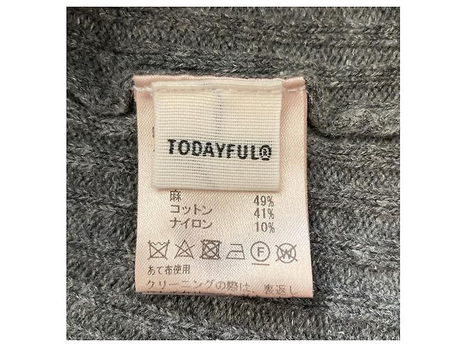 Autre Marque Todayful Boatneck Rippstrick-Pullover - Ansicht 3