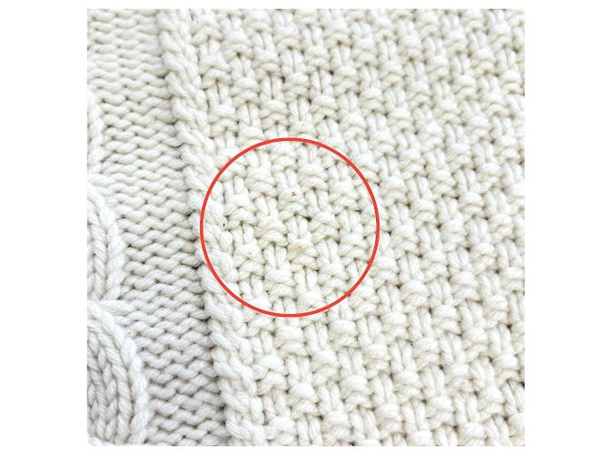 Céline Celine Grobstrickpullover aus Kaschmir und Wolle mit Zopfmuster - Ansicht 13