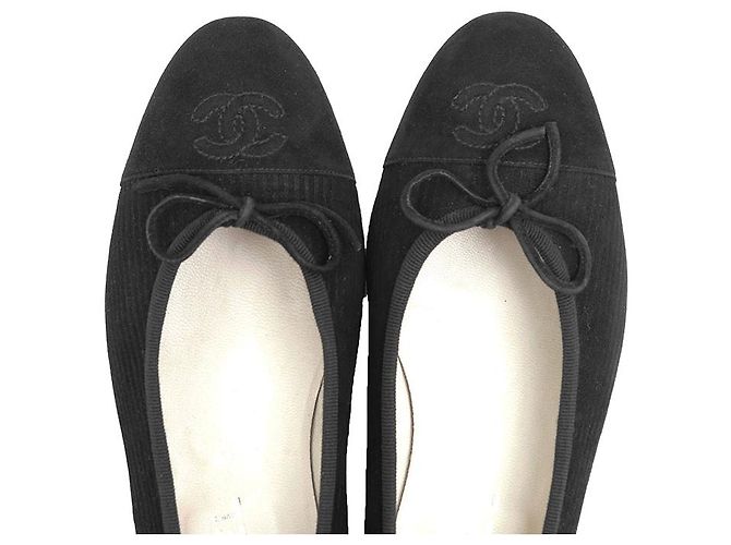 Ballerines en cuir Chanel - vue 12