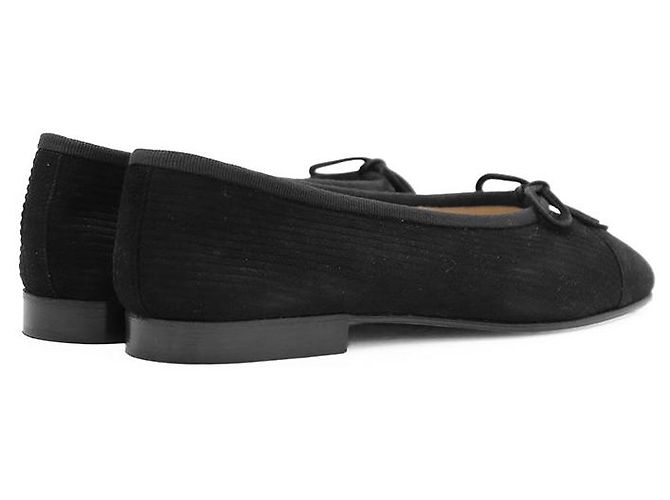 Ballerines en cuir Chanel - vue 13
