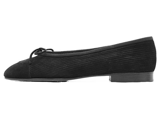 Ballerines en cuir Chanel - vue 4