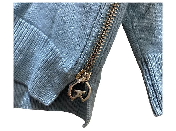 Givenchy Cashmere Blend V Neck Knit Sweater - view 3