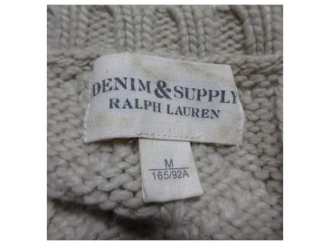 Ralph Lauren Denim & Supply Poncho de punto - vista 3