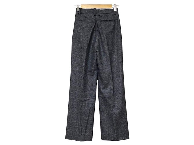 theory luxe pantalones rectos PLAID FLANNE ALEXA - vista 3