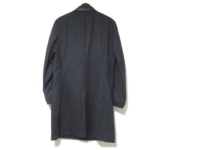 Hermès Cappotto in pelle e lana SUPER120S Hermes PhantomTechnique - vista 2