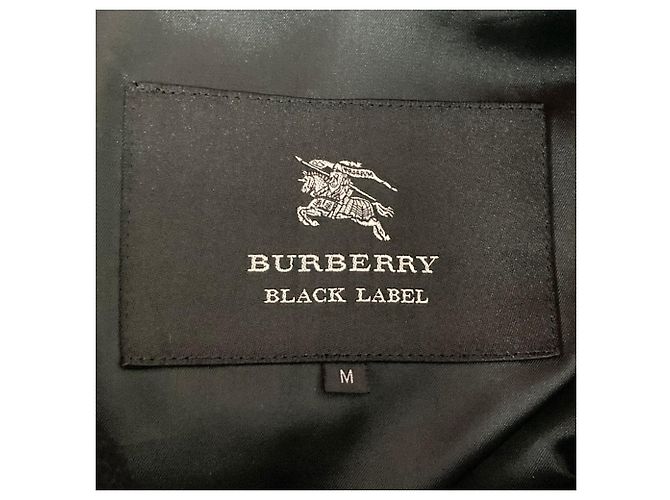 Abrigo de lana Burberry negro - vista 5