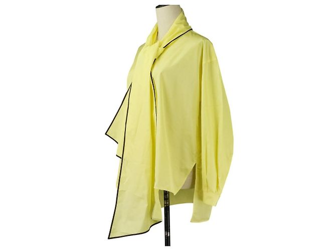 Autre Marque TOMORROWLAND .B Blusa de Micro Taffeta com Laço - vista 3