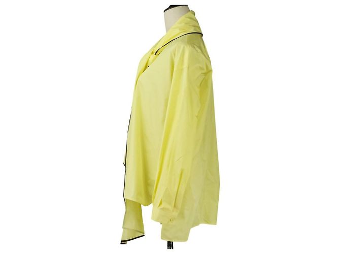 Autre Marque TOMORROWLAND .B Blusa de Micro Taffeta com Laço - vista 4
