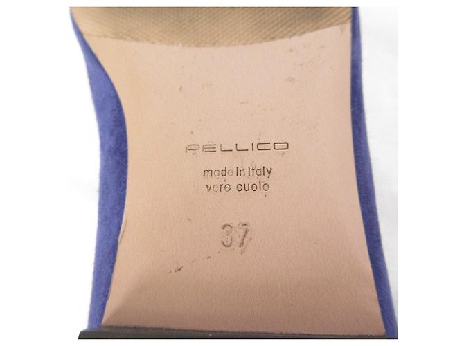 Autre Marque Décolleté in camoscio con punta quadrata Pellico - vista 8
