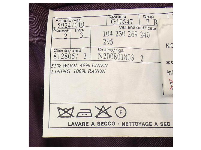 Autre Marque Chaqueta Belvest Morada - vista 3