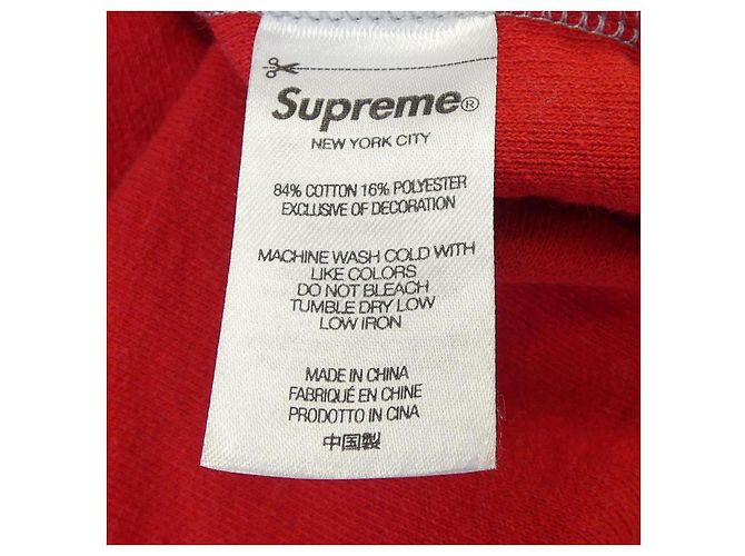 Sudadera de algodón Supreme INSIDE OUT BOX LOGO - vista 3