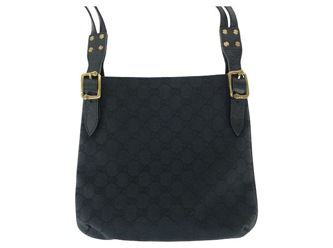 Borsa a tracolla Gucci GG Canvas Leather - vista 2