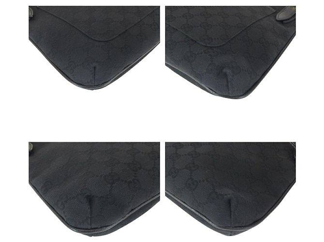 Borsa a tracolla Gucci GG Canvas Leather - vista 3