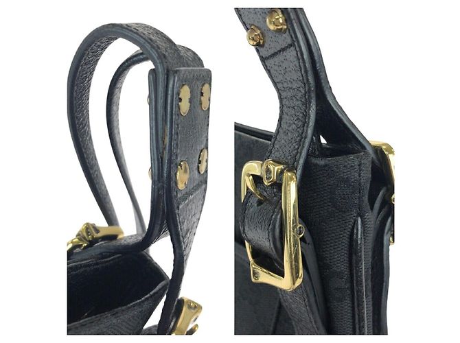 Borsa a tracolla Gucci GG Canvas Leather - vista 5