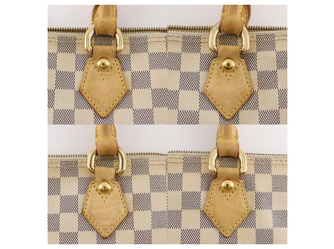 Borsa Louis Vuitton Saleya PM Damier Azur - vista 11