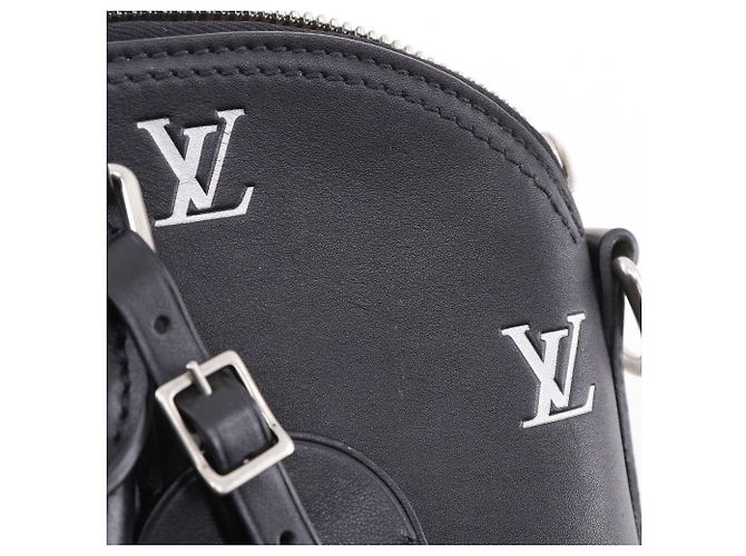 Borsa a mano Louis Vuitton Alma EW in pelle di vitello - vista 12