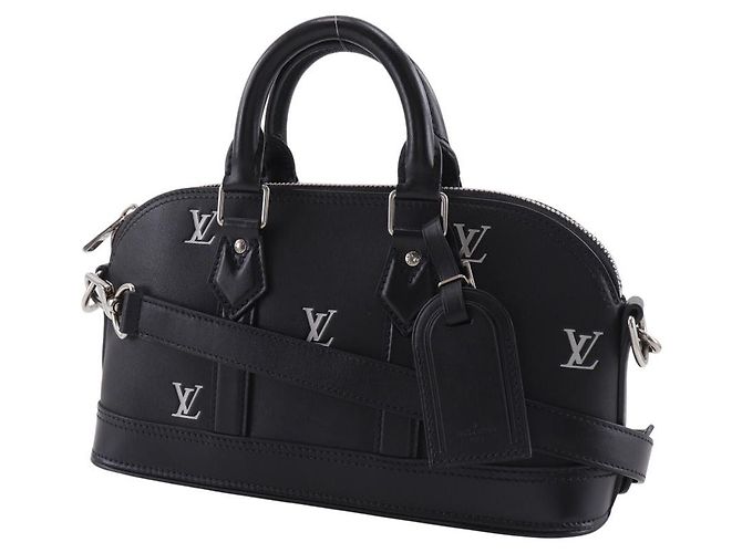 Borsa a mano Louis Vuitton Alma EW in pelle di vitello - vista 2