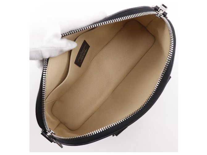 Borsa a mano Louis Vuitton Alma EW in pelle di vitello - vista 9