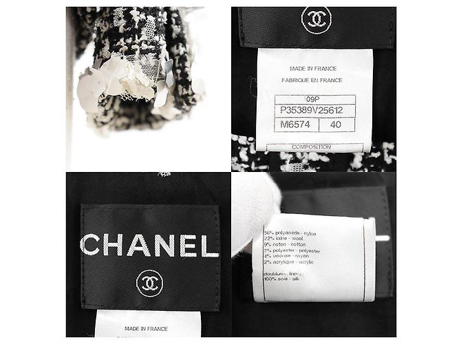 Chaqueta de tweed fancy Chanel - vista 10