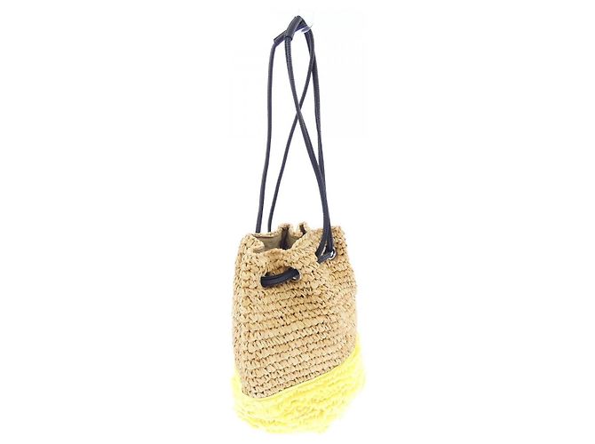 Autre Marque Borsa Ludlow Beige Giallo - vista 2