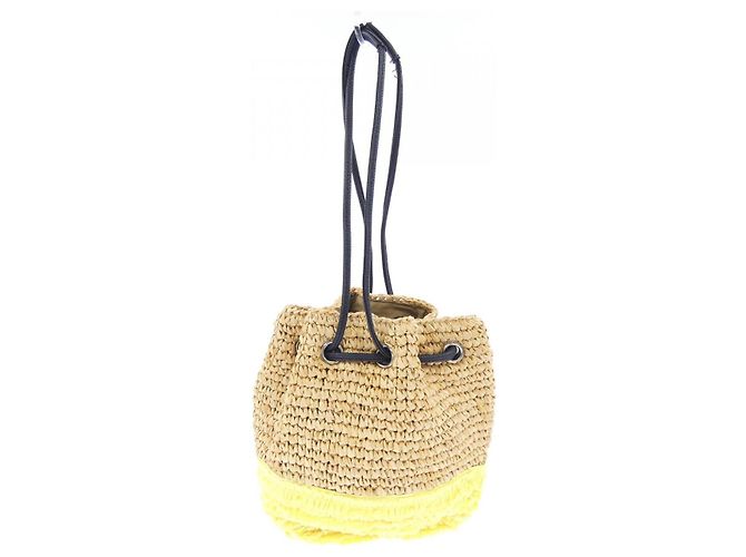 Autre Marque Borsa Ludlow Beige Giallo - vista 3