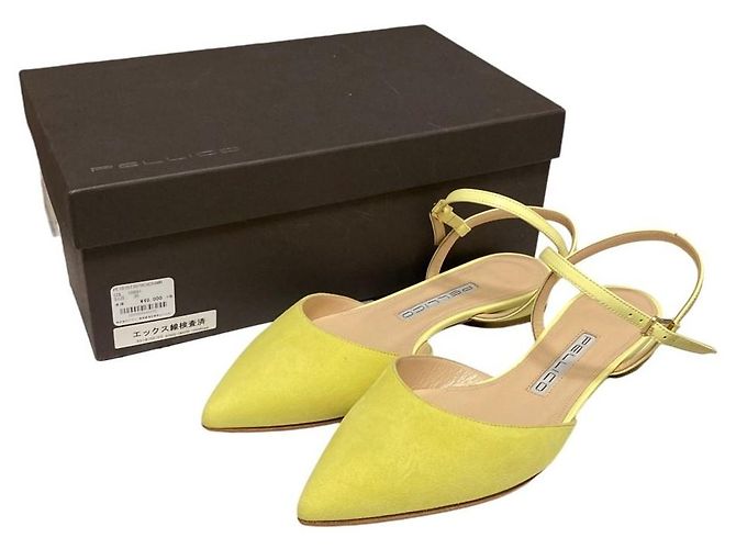 Autre Marque Pellico Pointed Toe Sandalen aus Wildleder - Ansicht 10