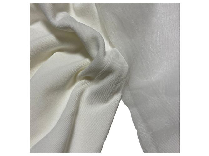 Autre Marque United Arrows Pullover de malha com mangas em tule organza - vista 4