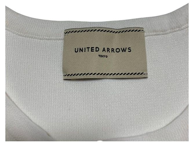 Autre Marque United Arrows Pullover de malha com mangas em tule organza - vista 5