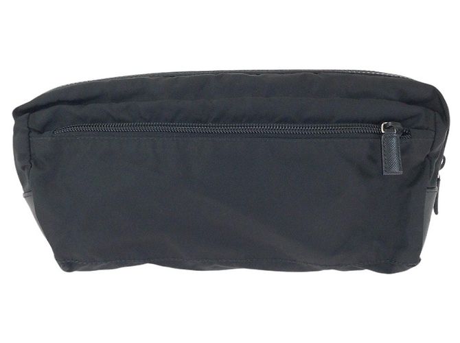 Clutch Prada in Nylon e Pelle Tessuto Saffiano - vista 2