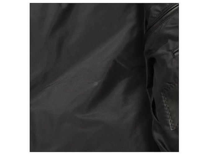 Autre Marque Abrigo de plumón de nubuck de piel Nutria Brioni - vista 9