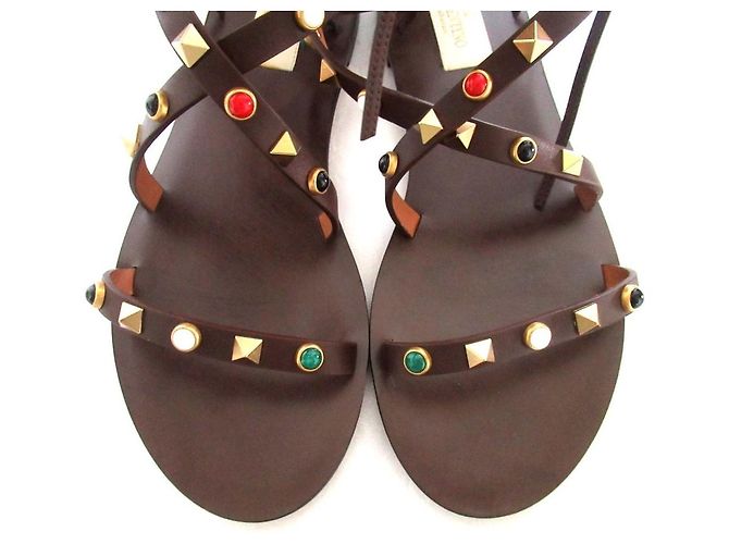 Valentino Garavani Multicolor Stud Gladiator Sandalen - Ansicht 4
