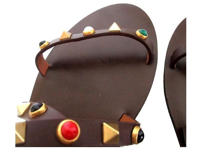 Valentino Garavani Multicolor Stud Gladiator Sandalen - Ansicht 5