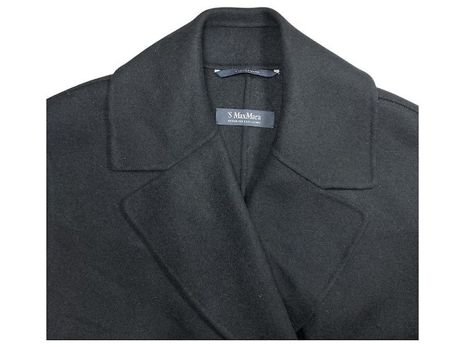 Abrigo largo sin mangas Double Face S Max Mara - vista 3