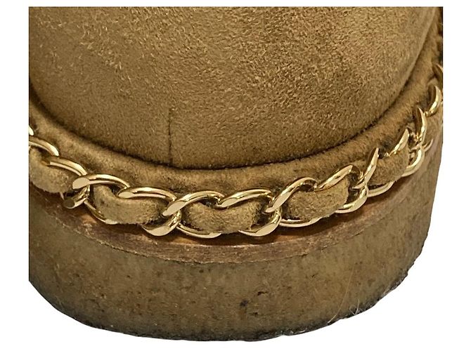 Chanel Shearling Short Boots - view 9