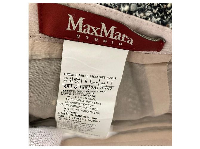 Falda de tweed Max Mara Studio - vista 4