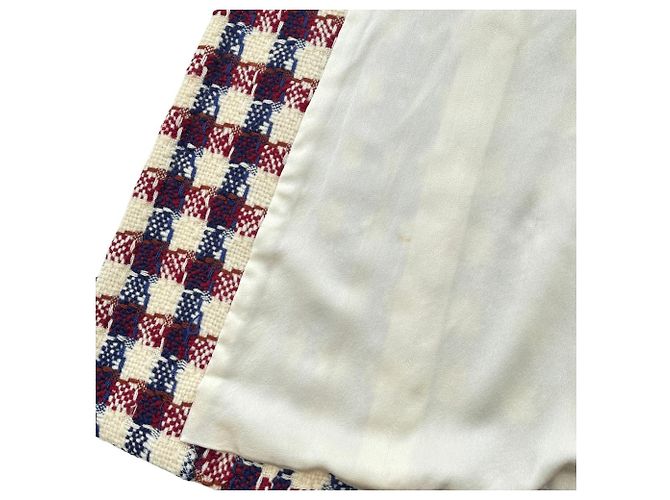 Abrigo de tweed a cuadros Chanel - vista 15