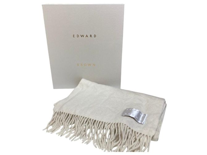 Autre Marque Bufanda de cashmere puro Edward Brown - vista 6