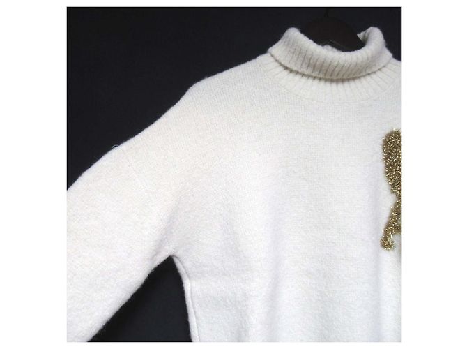 AMI PARIS AMI DE COEUR Rollkragenpullover aus Wolle - Ansicht 3