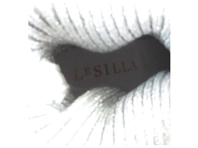 Autre Marque Le Silla Lame Knit Short Boots - view 5