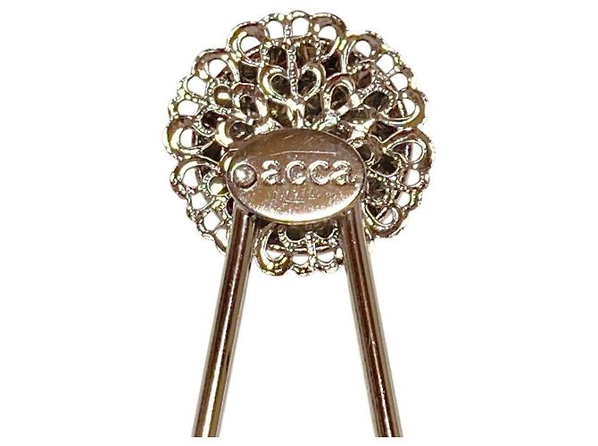 Autre Marque Gancho de cabelo com strass acca - vista 6