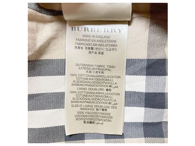 Burberry Kensington Trench Coat de algodón - vista 10