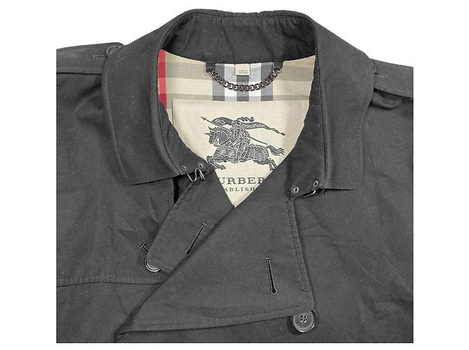 Burberry Kensington Trench Coat de algodón - vista 4