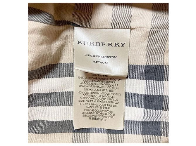 Burberry Kensington Trench Coat de algodón - vista 9