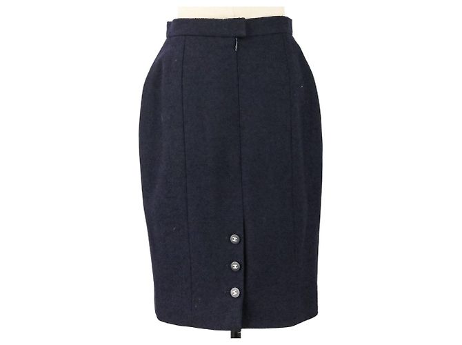 Conjunto de tweed de mezcla de lana Chanel - vista 14